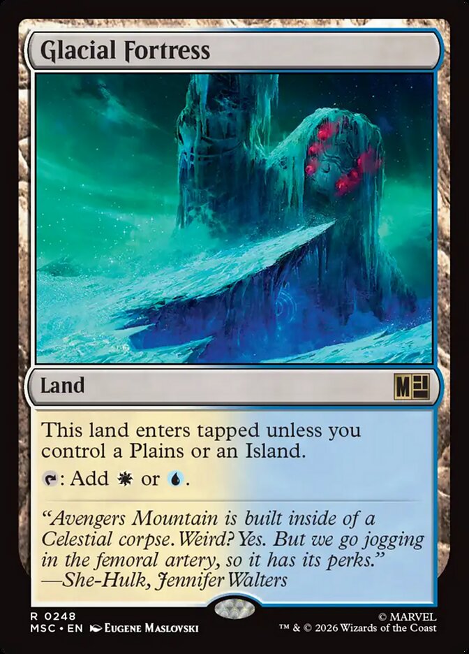Glacial Fortress, Marvel Super Heroes Commander · 0248