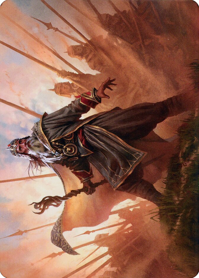 Hazezon, Shaper of Sand // Hazezon, Shaper of Sand, Dominaria United Art Series · 046