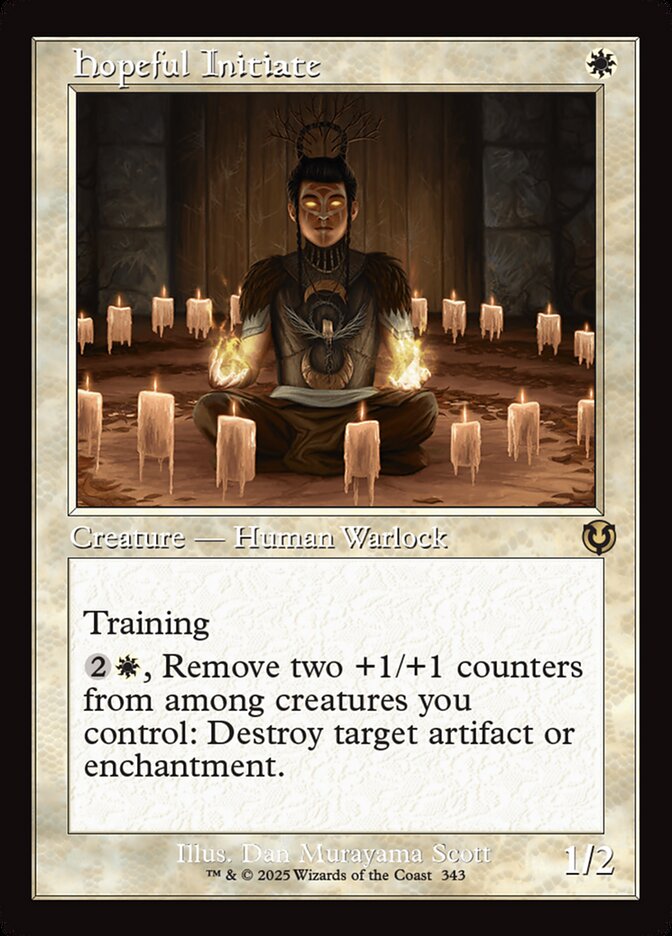 Hopeful Initiate, Innistrad Remastered · 0343