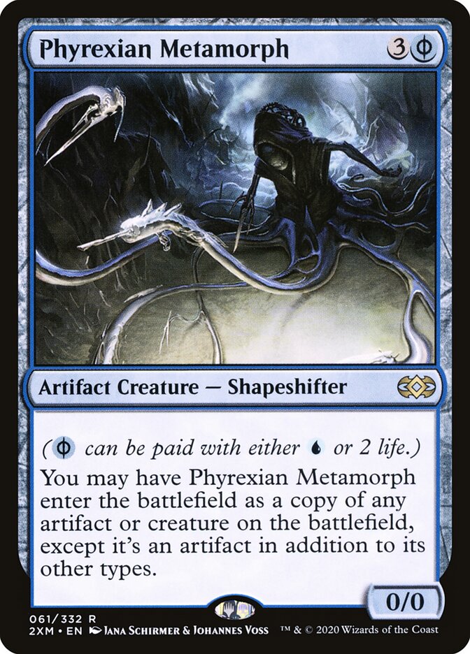 Phyrexian Metamorph, Double Masters · 061/332