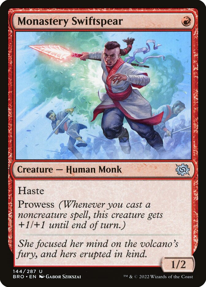 Monastery Swiftspear, The Brothers' War · 144/287