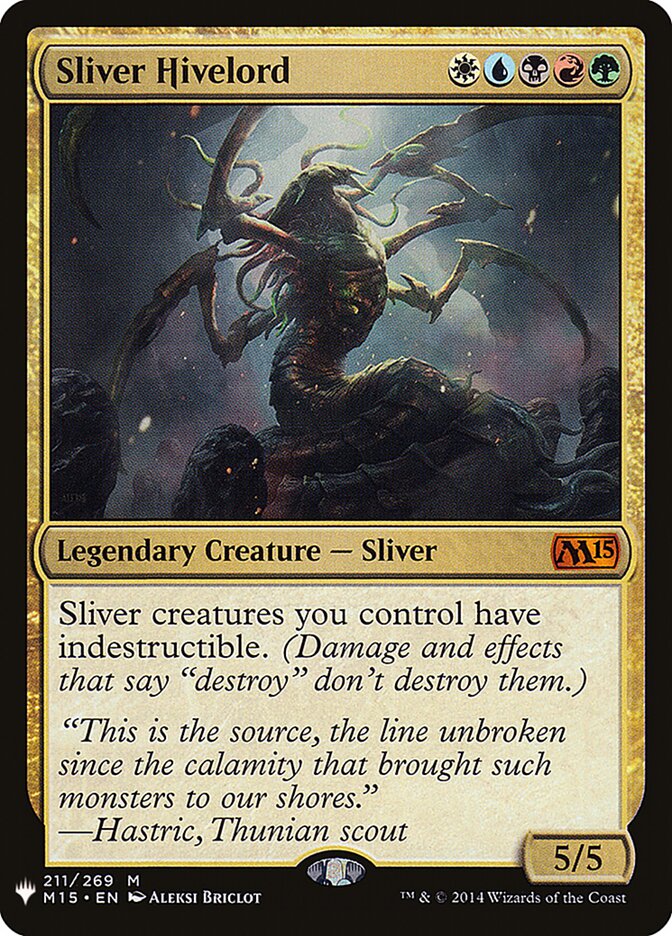 Sliver Hivelord, The List · m15-211
