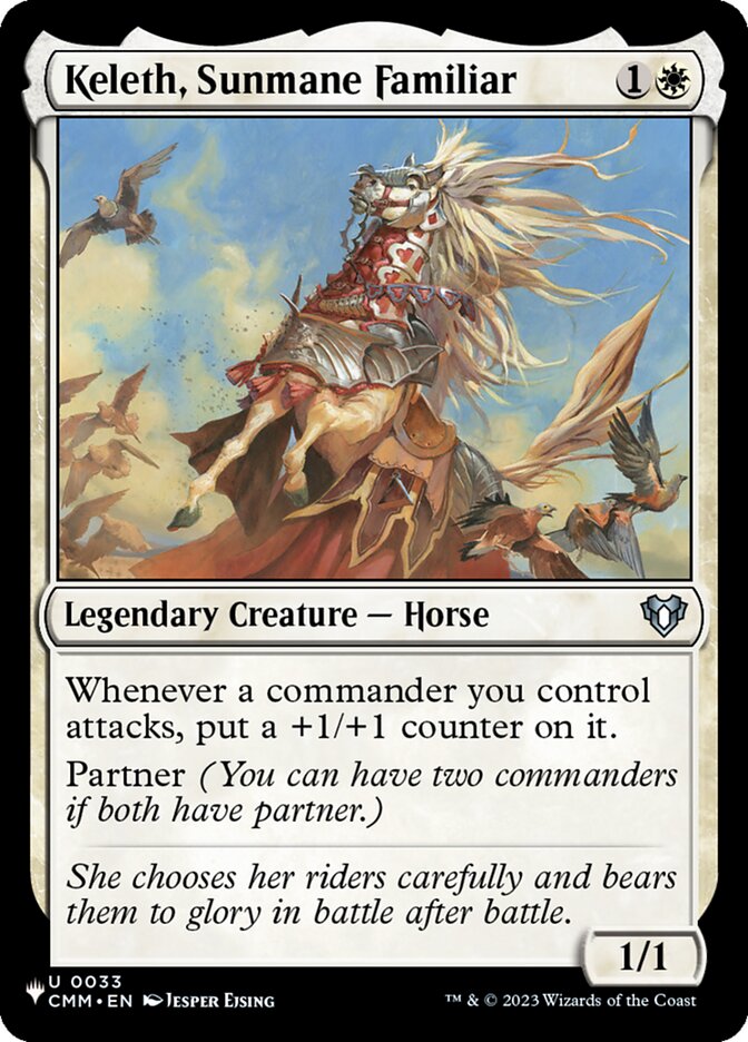 Keleth, Sunmane Familiar, The List · cmm-33
