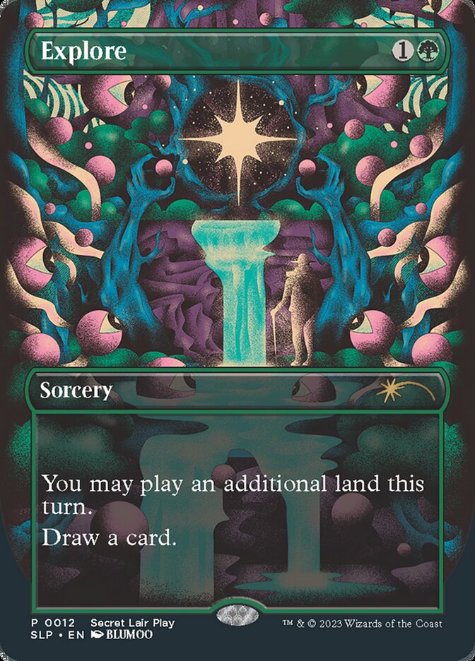 Explore, Secret Lair Promo · 012