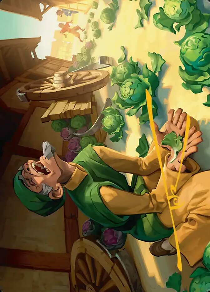 Unlucky Cabbage Merchant // Unlucky Cabbage Merchant, Avatar: the Last Airbender Art Series · 0019