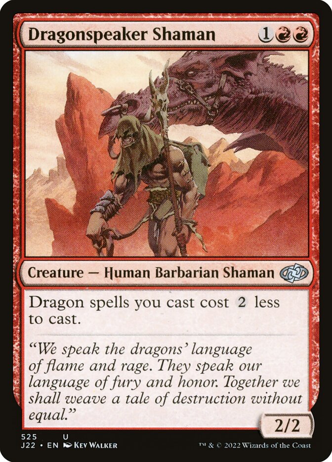 Dragonspeaker Shaman, Jumpstart 2022 · 525