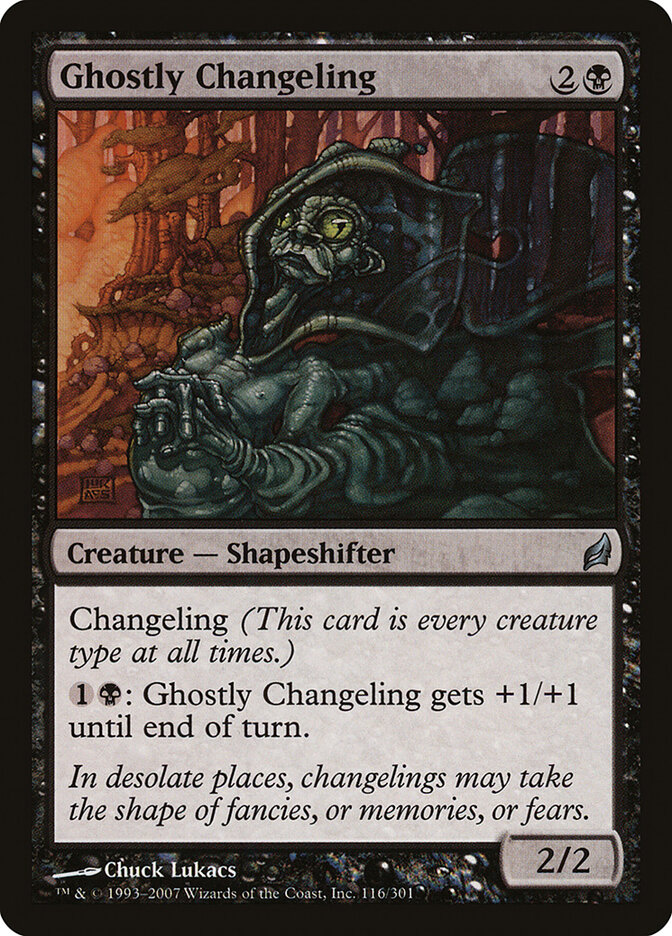 Ghostly Changeling, Lorwyn · 116/301