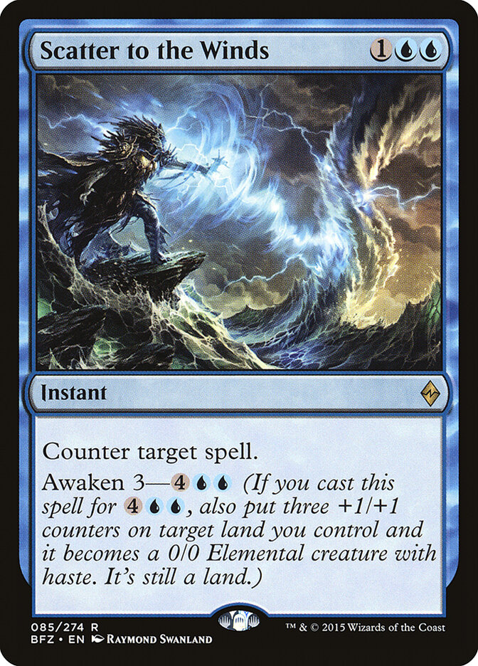 Scatter to the Winds, Battle for Zendikar · 085/274