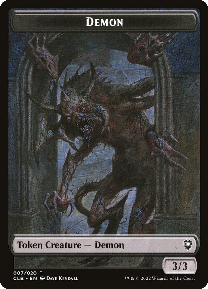 Demon, Battle for Baldur's Gate Tokens · 007