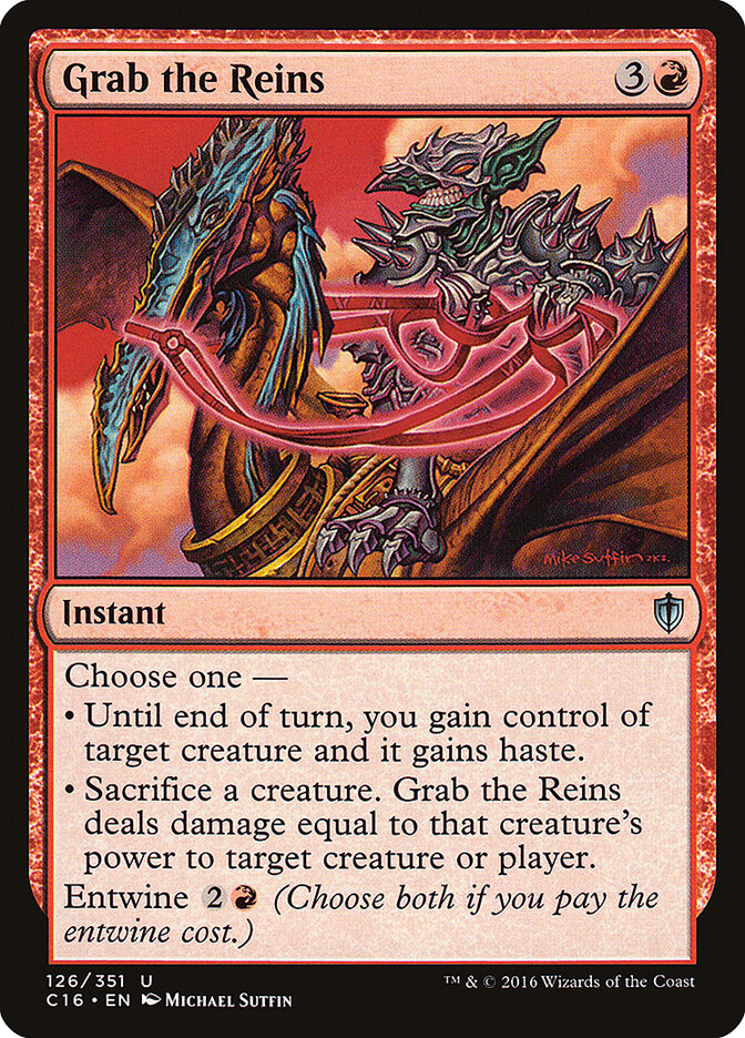 Grab the Reins, Commander 2016 · 126/351