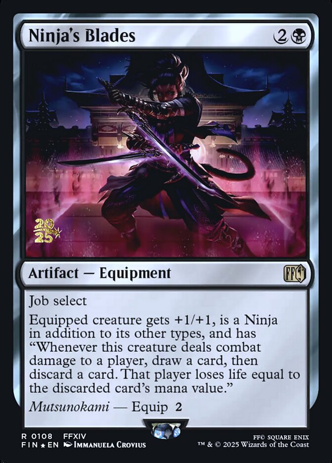 Ninja's Blades, Final Fantasy Promos · 0108