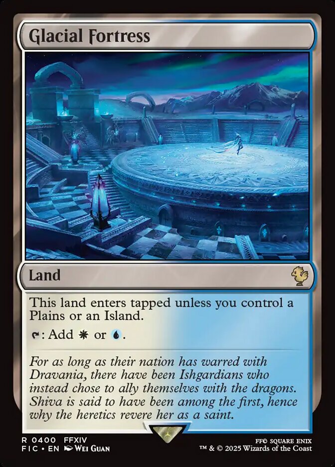 Glacial Fortress, Final Fantasy Commander · 0400