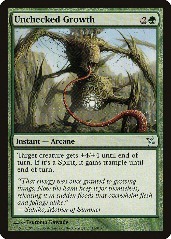 Unchecked Growth, Betrayers of Kamigawa · 148/165
