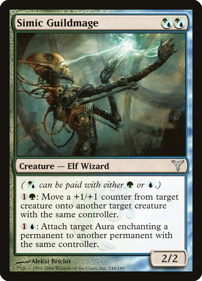 Simic Guildmage, Dissension · 148/180