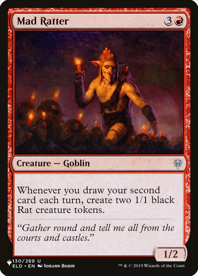 Mad Ratter, The List · eld-130