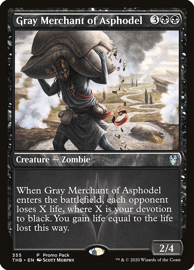 Gray Merchant of Asphodel, Theros Beyond Death · 355
