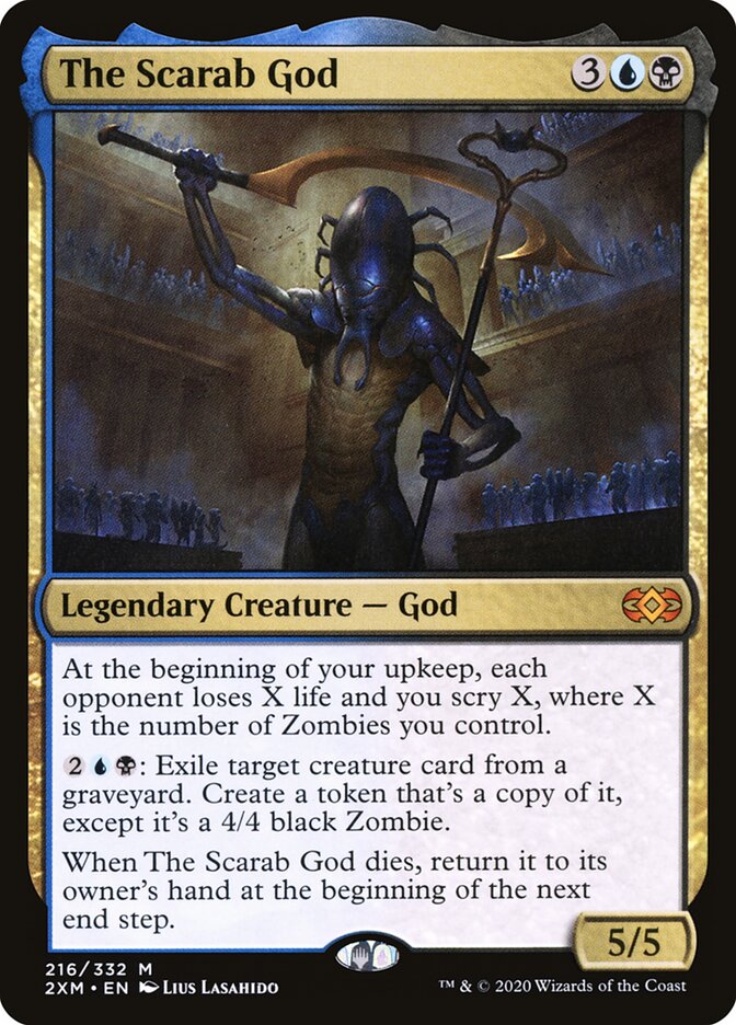 The Scarab God, Double Masters · 216/332
