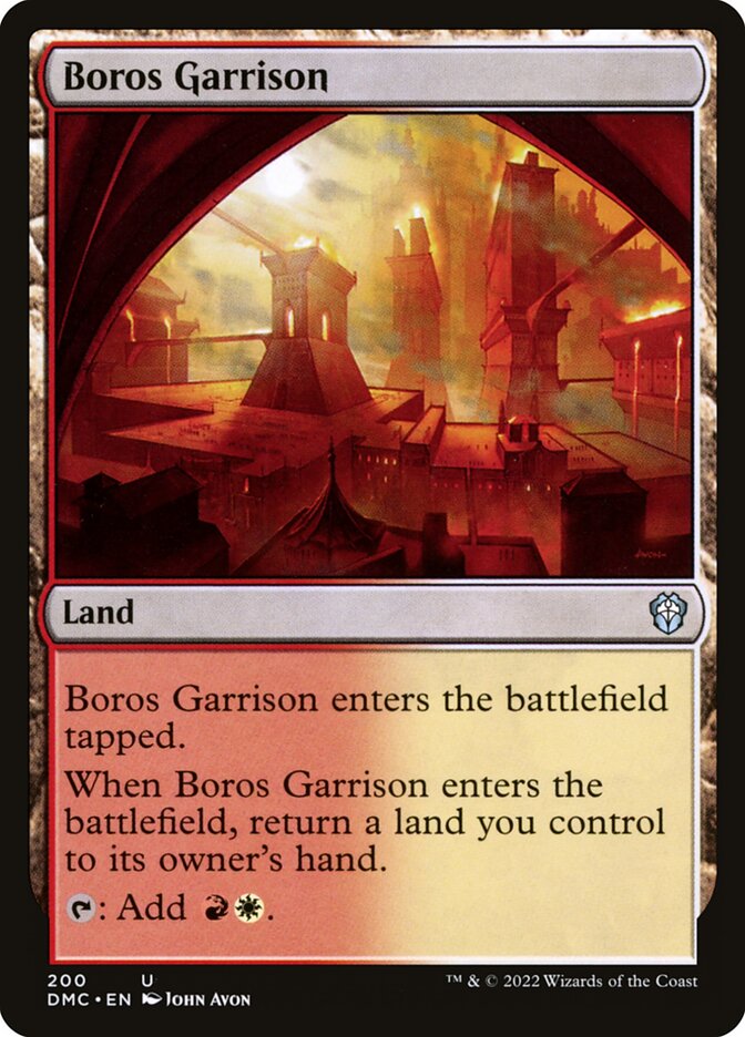 Boros Garrison, Dominaria United Commander · 200