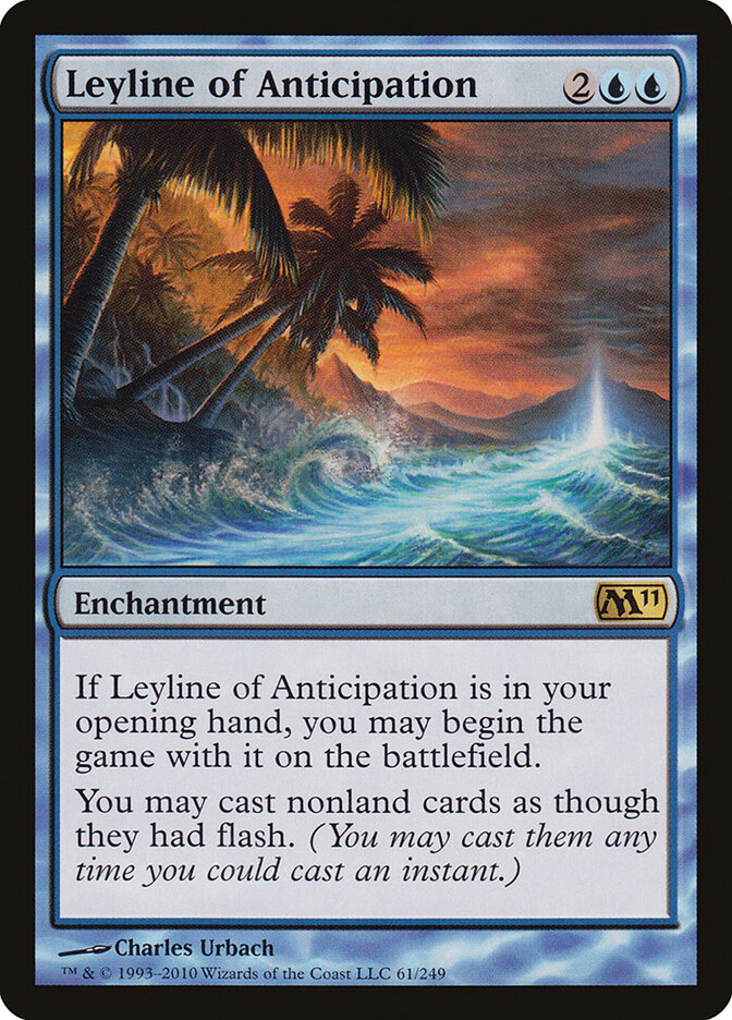 Leyline of Anticipation, Magic 2011 · 61/249