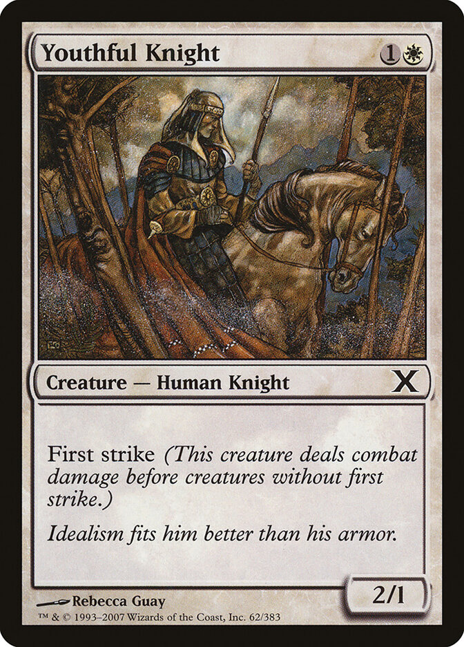 Youthful Knight, Tenth Edition · 62/383