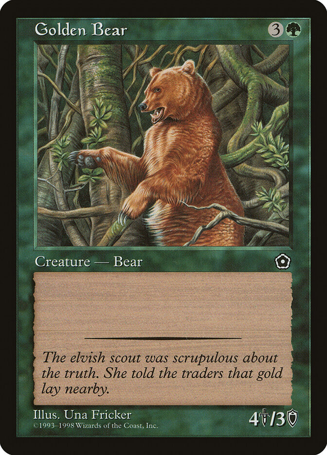 Golden Bear, Portal Second Age · 127