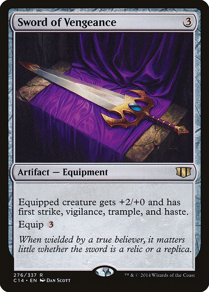 Sword of Vengeance, Commander 2014 · 276/337