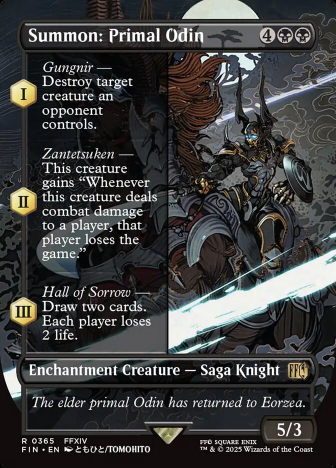 Summon: Primal Odin, Final Fantasy · 0365