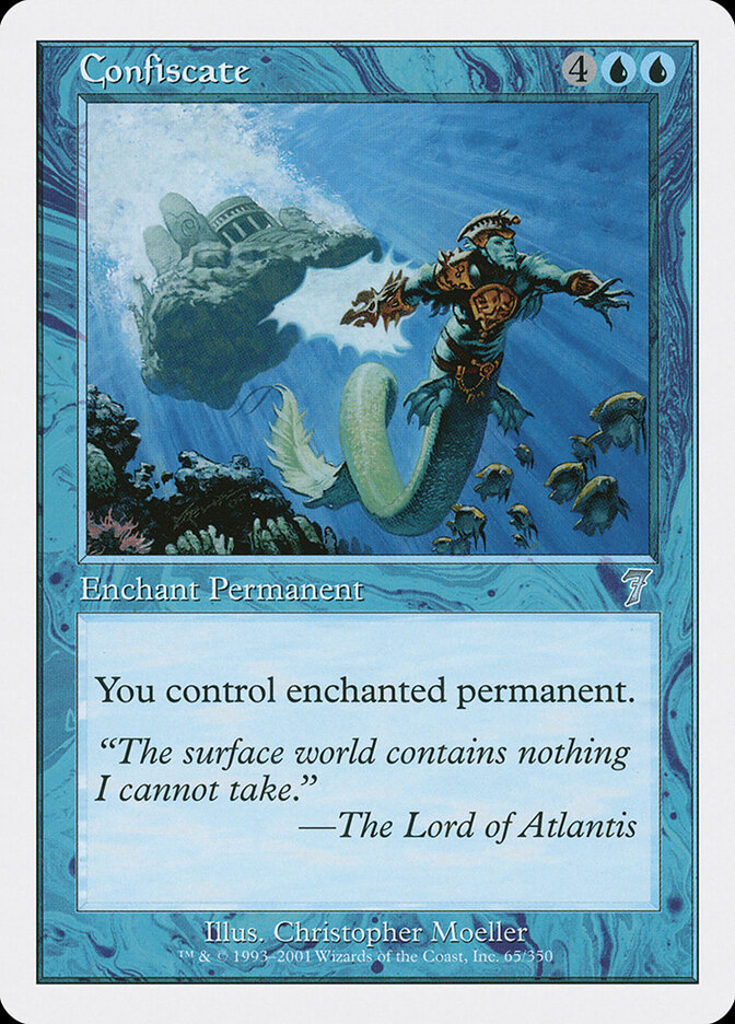 Confiscate, Seventh Edition · 65/350