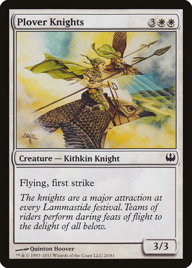 Plover Knights, Duel Decks: Knights vs. Dragons · 20/81