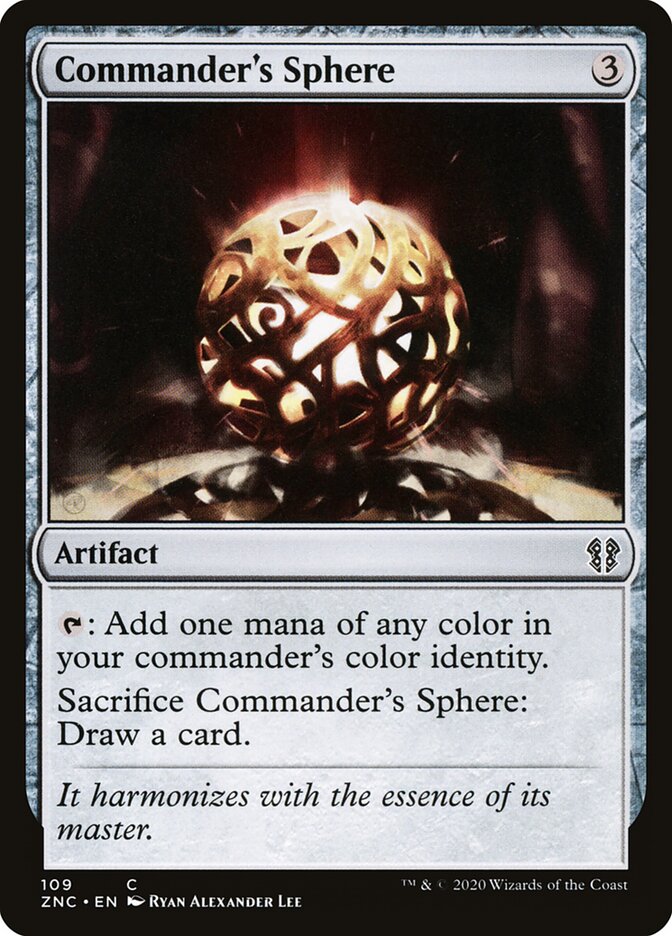 Commander's Sphere, Zendikar Rising Commander · 109