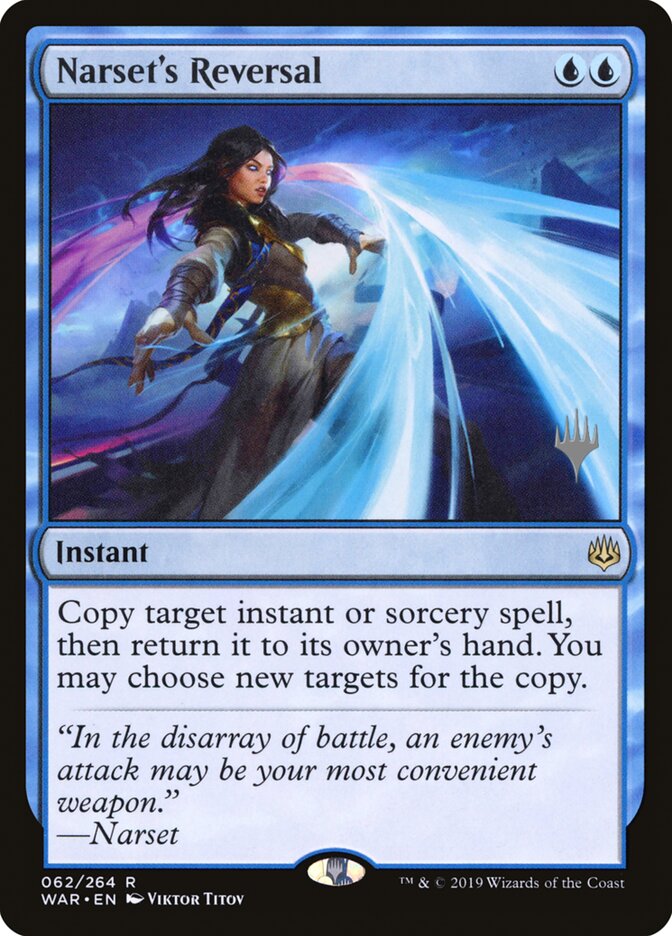 Narset's Reversal, War of the Spark Promos · 062/264