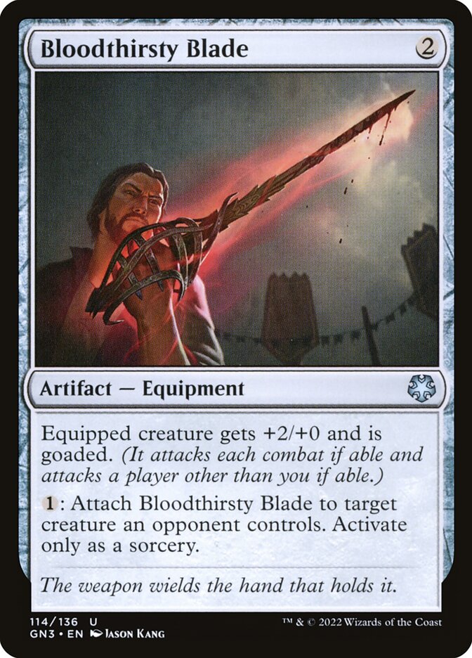 Bloodthirsty Blade, Game Night: Free-for-All · 114/135