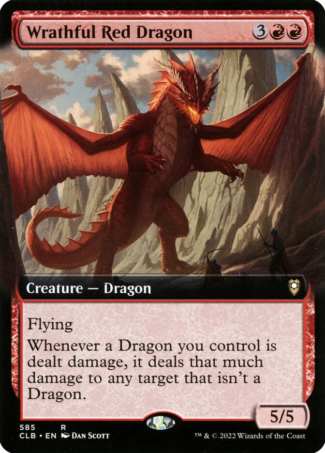 Wrathful Red Dragon, Commander Legends: Battle for Baldur's Gate · 585
