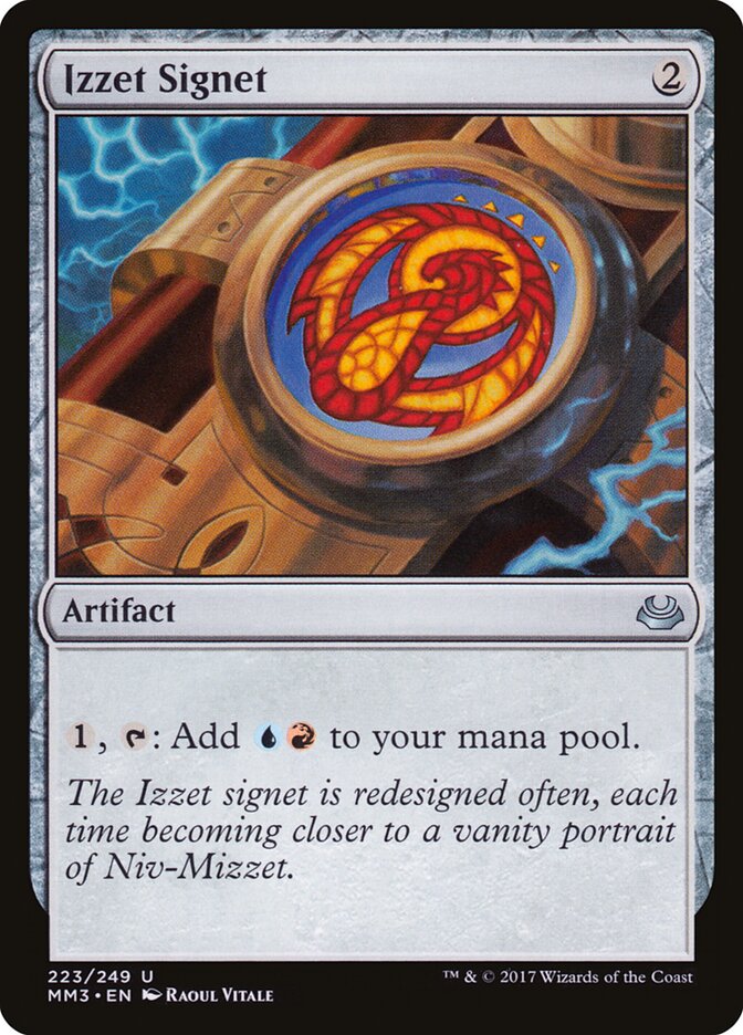 Izzet Signet, Modern Masters 2017 · 223/249