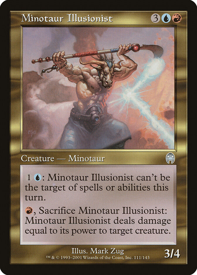 Minotaur Illusionist, Apocalypse · 111/143