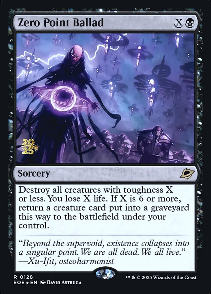 Zero Point Ballad, Edge of Eternities Promos · 0128