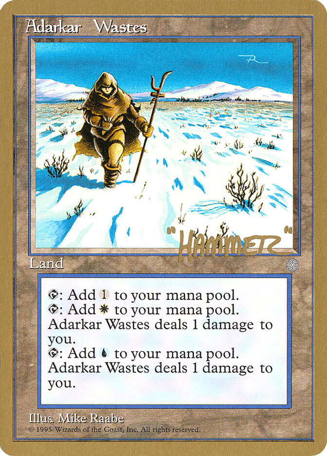 Adarkar Wastes, Pro Tour Collector Set · shr351