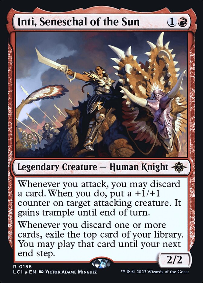 Inti, Seneschal of the Sun, The Lost Caverns of Ixalan Promos · 0156
