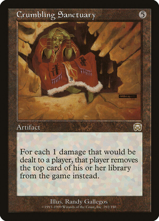 Crumbling Sanctuary, Mercadian Masques · 292/350