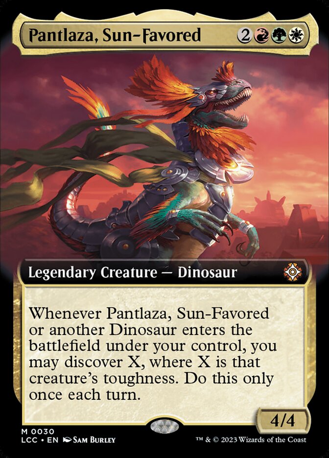 Pantlaza, Sun-Favored, The Lost Caverns of Ixalan Commander · 0030