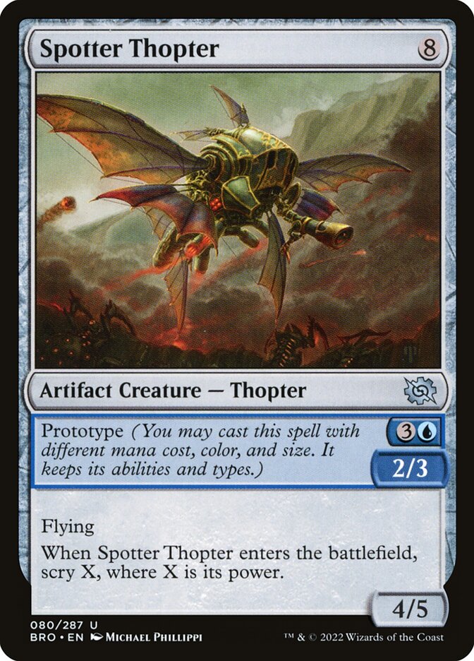 Spotter Thopter, The Brothers' War · 080/287