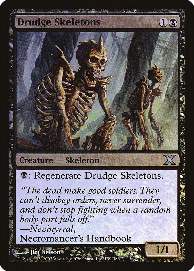 Drudge Skeletons, Tenth Edition · 139-star
