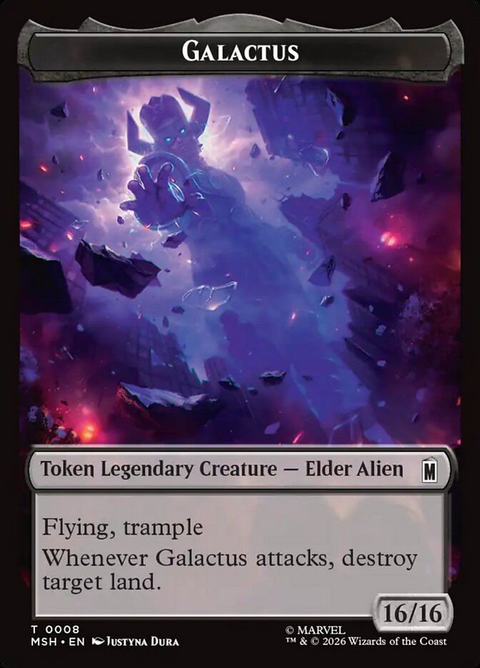 Galactus, Marvel Super Heroes Tokens · 0008