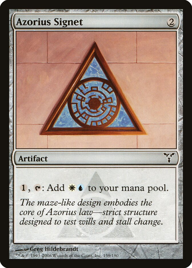 Azorius Signet, Dissension · 159/180