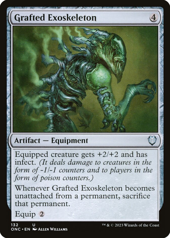 Grafted Exoskeleton, Phyrexia: All Will Be One Commander · 132