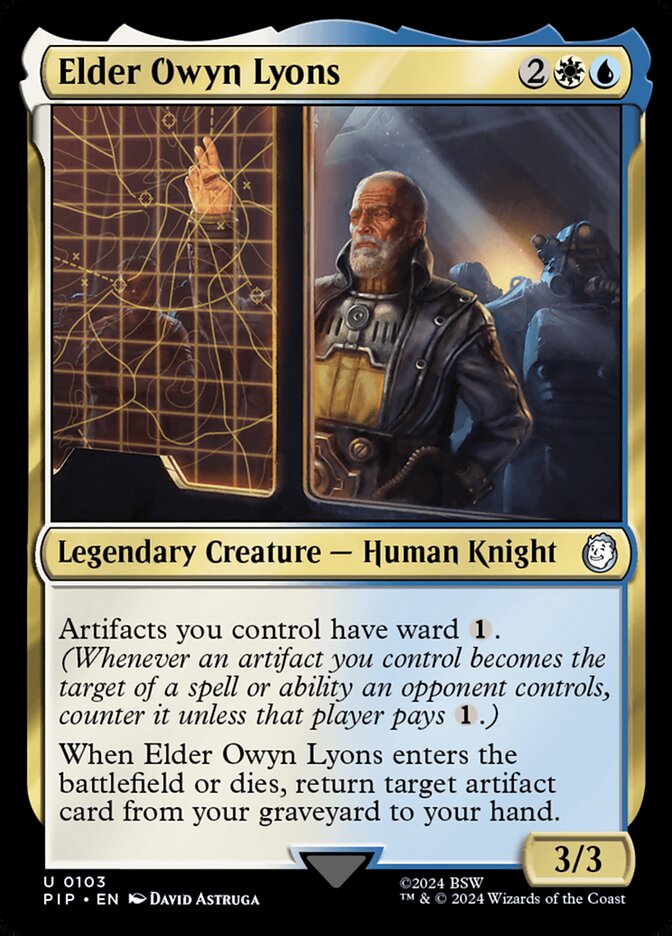 Elder Owyn Lyons, Fallout · 0103