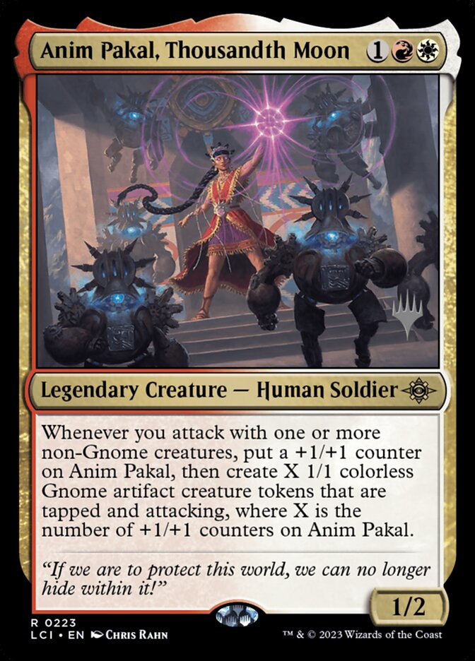 Anim Pakal, Thousandth Moon, The Lost Caverns of Ixalan Promos · 0223