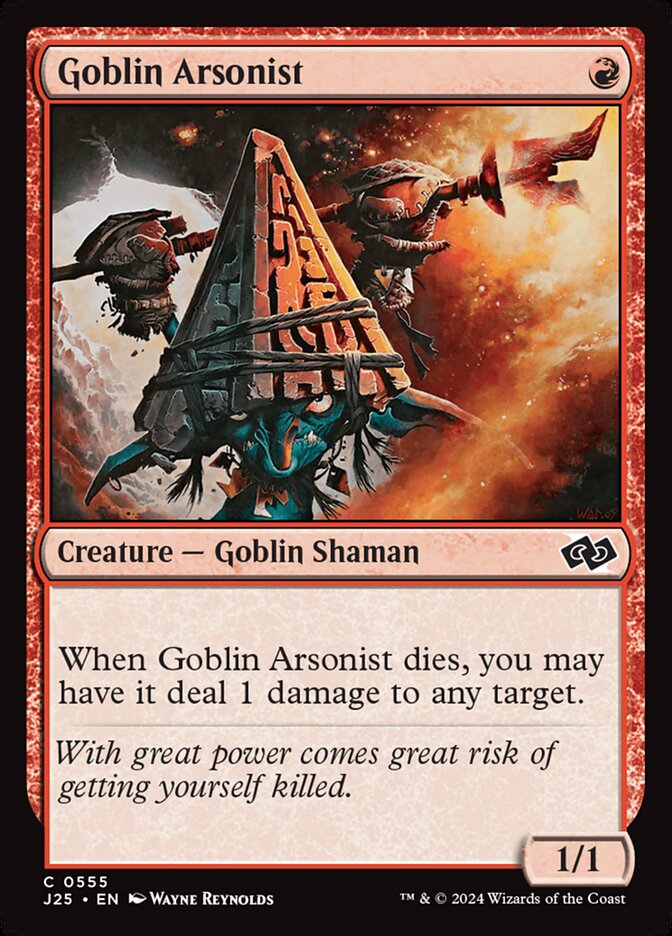 Goblin Arsonist, Foundations Jumpstart · 0555