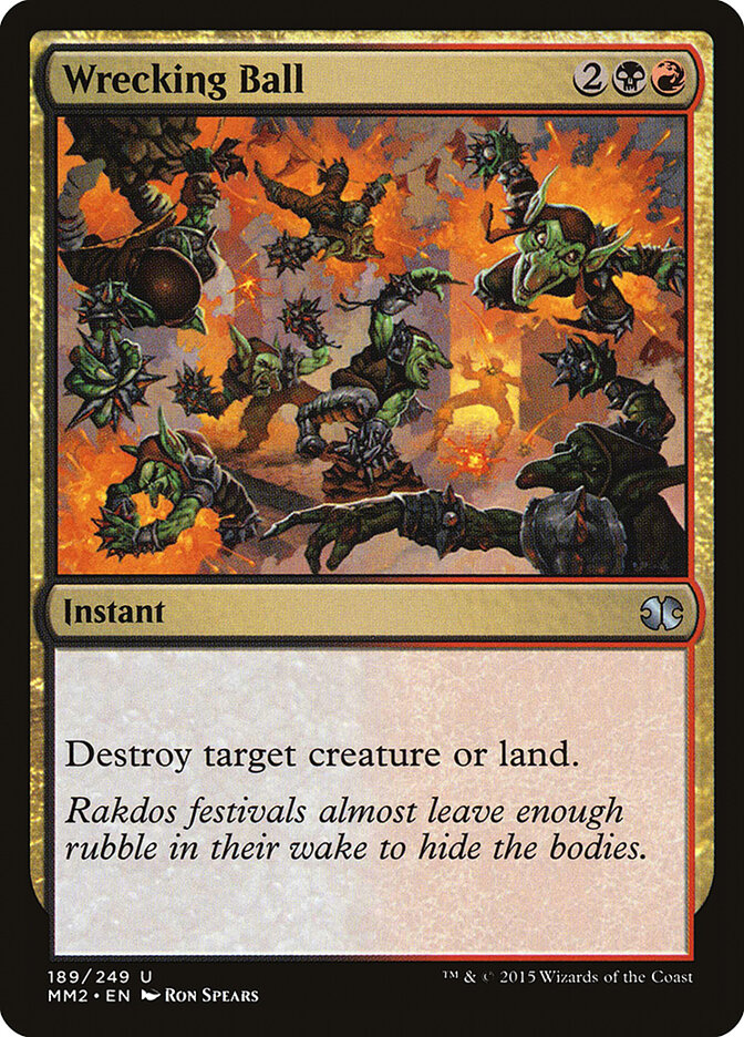 Wrecking Ball, Modern Masters 2015 · 189/249