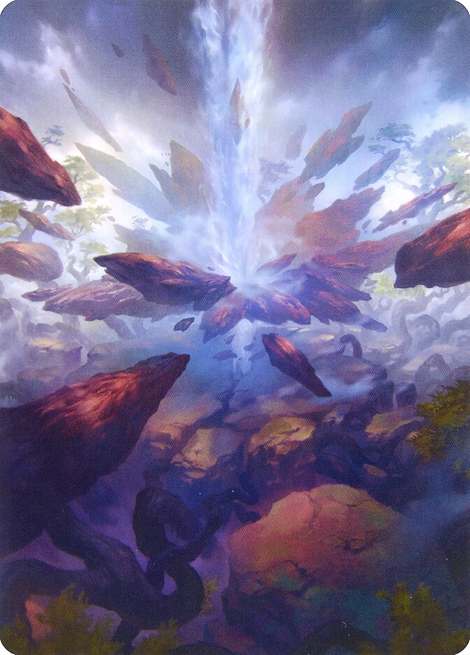 Prismatic Vista // Prismatic Vista, Zendikar Rising Art Series · 035